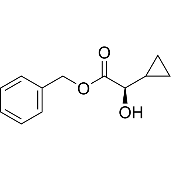 (R)-Benzyl 2-cyclopropyl-2-hydroxyacetate 2414393-47-6